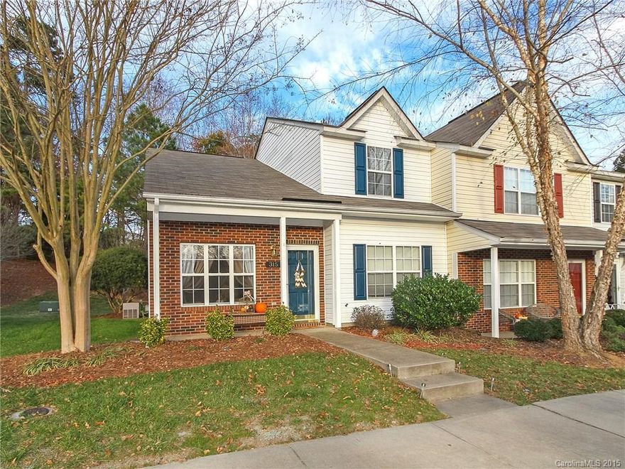 Well maintained end unit Townhome with updated kitchen. Master down with full Master Bath and Laundry Room. Half bath  downstairs as well for guests. Upstairs has a second bedroom, full bath and a loft that has a full walk-in closet and can be easily converted to a bedroom as is or by closing off opening to downstairs. Back of lot backs up to open space for privacy with an expanded patio for outside enjoyment. Community pool is a short walk. Community close to Riverwalk trails for biking/hiking.