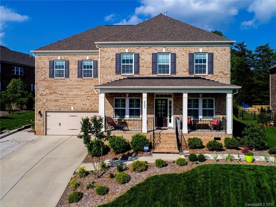 Welcome Home to this River Lake Beauty! Gorgeous 4 sides brick home on rare .34 acre lot! Views of Lake Wylie w/ Nivens Landing right next door! 5brs + Bonus w/ 4 full baths! Gourmet White Kitchen, Large Open Family Room, Dining, Spacious Study/Office & Guest Suite Down. Luxurious Master Suite up w/ Private Sitting Area/Retreat & Spa like Master Bath. Upgrades throughout with extended driveway & full irrigation! This home has it all in the heart of Fort Mill! Immaculate & less than 2 years old!