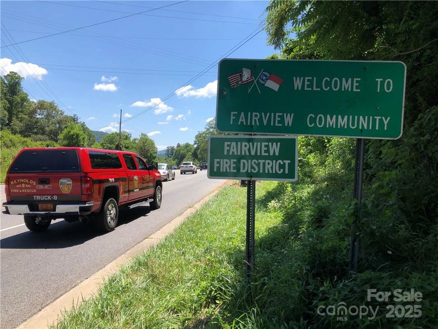 In Biltmore Township bordering Fairview Township. Located on 5 lane Hwy 74A Scenic Highway and Cedar Mountain Road. 3 miles to I-40, I-240, Blue Ridge Parkway & Asheville. Total of 1800 feet of road frontage (900 feet on Hwy 74A, 600 feet on Cedar Mountain Road and 300 feet on Atherton. Public water with fire hydrants on all three roads. Public sewer with 97,500 gallons per day allocation for 250,000 sf of commercial and 800 bedrooms. Gas, electric, cable and phone also on property at prime corner location at the top of Minehole Gap with over 20,000 cars per day. Double access curb cut on 5 lane Hwy 74A. Long range views. Owner Broker would consider joint venture. Price lowered another $60,000.