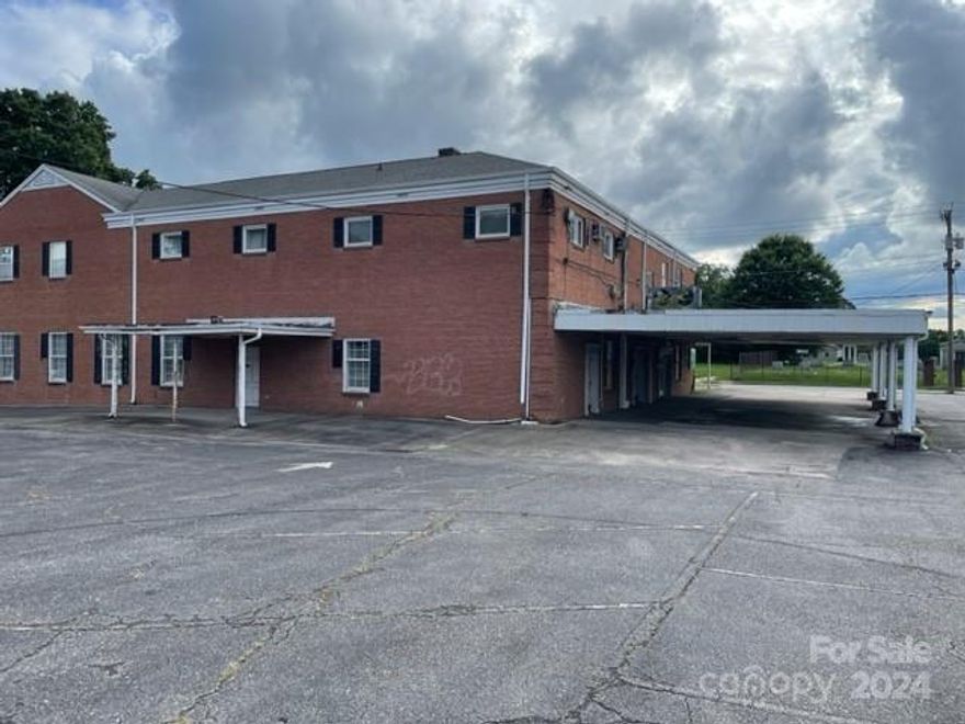 4 Parcels Parcel 1:  14,000 sf.  formerly a funeral home but deed restricted to no funeral home in future. $6,236 tax
                       2:  7,500 sf.  Tax rate $3,160   
                       3:  4,851sf.   Tax rate $2,235   Was Corporate office
                       4.  1,000 sf    Approx.   1 bedroom apartment and flower shop on bottom  Carriage House
                       5.   .49 acre parking lot  $1,311 tax rate
Property sold AS IS
Opportunity Tax  opportunity
321 South and North on each side of property.
Great opportunity for apartments, condos, car wash, training center
1 block from downtown historic gastonia,
4 Parcels.  Do not want to break up