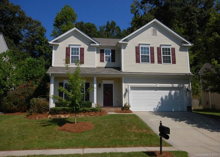 Like new & completely move-in ready. Brand new carpet & neutral paint. Roof new in 2014. Guest room w/full bth on 1st floor. Open floor plan. Kitchen with 42” cabinets, stainless steel appliances, counter seating, pantry & breakfast area opens to private, fenced, easy-care backyard. You will love the master bedroom, bath & closet which are well oversized. Secondary bedrms are roomy & two have walk-in closets. Located in a great neighborhood w/pool. Easy commute to Ballantyne & Hwy 485.
