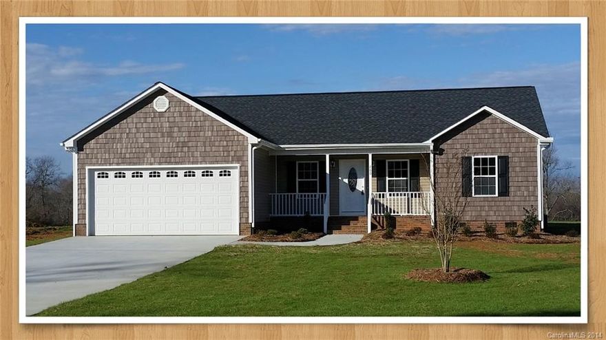 Quality New Construction at its best! Brick Foundation, Concrete Extra Wide Drive leading to 2 car finished garage, Tiled baths, Granite Tops in kitchen & Baths, beautiful neutral colors throughout, large back deck, ready to move into! Open Floorplan sure to accomodate any lifestyle! Great for entertaining! Well appointed kitchen w/ upgraded Stainless Steel Appliances & pantry! Desireable Location & Schools!  These wonderful homes sell quick, take a look soon! Low traffic on Cul-de-sac Rd!