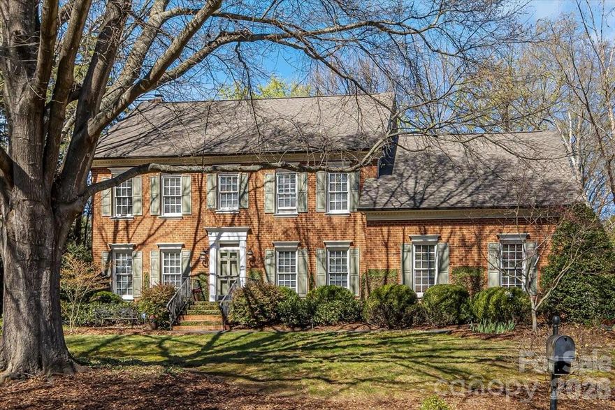 Incredible Park Crossing home. This property offers a warm, traditional feel with a versatile floor plan designed for multiple purposes.The main level and upstairs hallway features oak hardwood floors, with the exception of the maple floors in the kitchen. The kitchen itself is equipped with a commercial 5 Star gas cooktop, other high end SS appliances,  and solid cherry cabinetry.  The family room has a gas fireplace and adjacent to the area is a wonderful sunroom addition featuring custom built-ins with Honduran mahogany tops. There are 4 generous bedrooms all upstairs along with a large bonus room. The primary bedroom has a connected suite and the luxurious bath provides a relaxing atmosphere with a freestanding tub and a glass-enclosed shower. Outside, the lush, landscaped yard spans nearly half an acre, providing excellent privacy. It features Japanese Maples and English Boxwoods. You can also enjoy the Trex deck, which is the perfect spot to relax in the hot tub. Additionally, the oversized garage includes a custom insulated door and a dedicated storage room. Swim and Tennis Club is a separate membership. Learn more about the membership at parkcrossing.net.