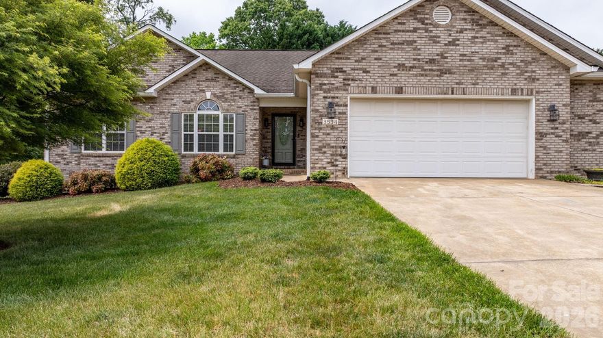 WHAT EVERYBODY WANTS! Welcome to this beautifully maintained 4-bedroom, 2-bath BRICK RANCH located in a highly sought-after, established neighborhood. This home features a desirable split-bedroom floor plan, offering privacy and functionality for today’s lifestyle, you have options for a home office, craftroom if you don't need the 4th bedroom. Step inside to find recently refinished hardwood floors and some fresh paint to a spacious living area highlighted by cathedral ceilings, a gas log F/P,  creating an open and airy feel. The kitchen is equipped with gorgeous wood cabinets &  stainless steel appliances, making it both stylish and practical for everyday use and entertaining. You'll love the .51 acre lot and your outdoor living with a large, fully fenced backyard—perfect for pets, play, or relaxing evenings. The deck and patio provide an ideal setting for hosting gatherings with family and friends. Additional features include a double garage and a 10x24 workshop with electricity, perfect for hobbies, storage, or projects. Located in a great school district, this home offers the perfect blend of comfort, convenience, and location. Don’t miss your opportunity to own this move-in-ready home in one of the area’s most desirable neighborhoods. Just mintures from dining, shopping, grocery, etc.