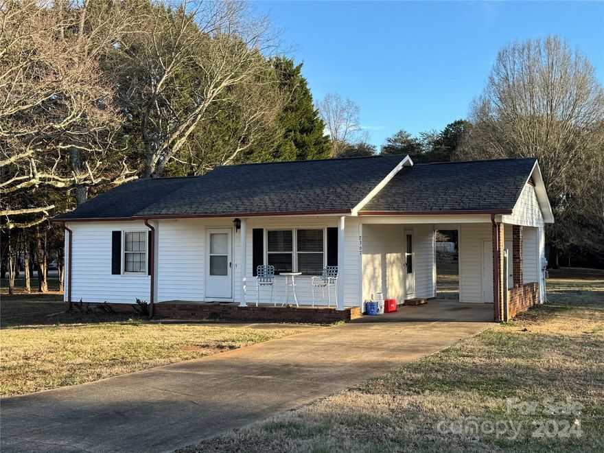 This well maintained one-level ranch residence is perfectly sited on a generous 0.42-acre level lot.  Featuring 2 full bedrooms and 1 full bath, this home is designed for comfort and ease of living. The thoughtful layout maximizes space and flow.

Updates include: a newer roof ~2015, heat pump ~2012, the water heater ~2022, and fresh paint in December 2023.  Furthermore seller is also providing a One Year Home Warranty to Buyer through Cinch Home Warranty.

The location couldn’t be more convenient. Situated just moments away from schools, shopping centers, and major highways, this home offers the perfect balance of quiet residential living and easy access to all the amenities you need.

Outside, The level yard is a blank canvas, ready for your landscaping dreams or a perfect play area.

Whether you're downsizing, purchasing your first home, or simply seeking a peaceful retreat that's still close to everything, this ranch home is ready to welcome you to your next chapter.