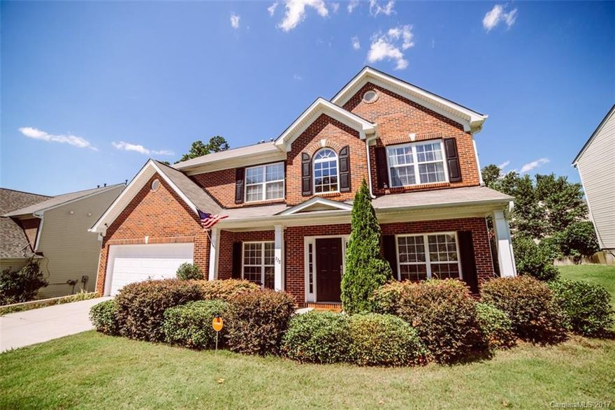 Welcome Home to this beautiful home in highly desired Ebenezer Village! Spacious 4 bedroom, 2.5 bath home with formal living & dining, 2-story great room, HUGE kitchen, office/study and LARGE Master Suite! New carpet, flooring and 2 year old roof! Fantastic location, close to shopping/dining, schools, I77, the hospital and 30 minutes from Uptown Charlotte! Community pool & tennis! Move-in ready and immaculate! Expansive fenced lot, with trees behind and room to play! Gazebo is secured to patio!