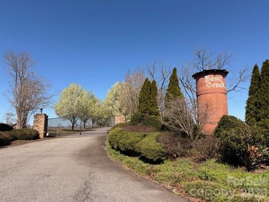Discover the perfect setting for your mountain retreat on this beautiful 4.47-acre wooded parcel in the gated Bent Creek subdivision in Nebo, North Carolina. Tucked away for privacy yet conveniently located, this property features a gently rolling landscape along scenic South Muddy Creek, offering the peaceful sights and sounds of flowing water right in your backyard.The land is heavily wooded, providing natural privacy and the ideal backdrop for a custom home or mountain getaway. Whether you envision a primary residence or vacation cabin, this parcel provides a tranquil environment to build your dream and take advantage of the surrounding forest views and creekside setting.Bent Creek is a gated community known for its quiet atmosphere, natural beauty, and outdoor lifestyle. Residents enjoy access to community amenities including a stocked fishing pond and well-maintained roads, all while being surrounded by the serene landscape of western North Carolina.
Conveniently located just minutes from Interstate 40, the property offers easy access to nearby towns and recreation. It is approximately 45 minutes from Asheville and within a couple of hours of Charlotte, making it an ideal escape that remains accessible for weekend trips or full-time living.If you’re looking for privacy, creek frontage, and the beauty of the western NC mountains, this Bent Creek parcel offers a rare opportunity to own a piece of mountain paradise.             
 * The section along South Muddy Creek is in the 100 yr flood plain area *

* Perc test has been completed for a 3 BR home on 05/14/2024 and location has been marked. This area is not in the flood plain*