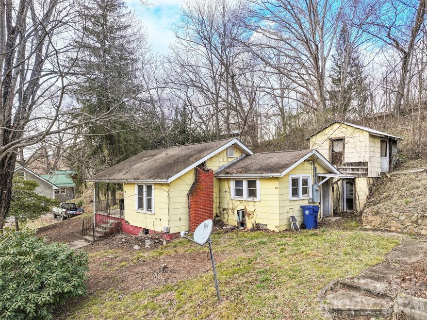 Investor flip opportunity in Clyde, North Carolina. Built in 1938, this 3-bedroom, 1-bathroom home sits on approximately 0.25 acres and is ready for a full renovation. The property offers a strong value-add opportunity for investors looking to capitalize on rising demand in the Clyde/Waynesville market. Solid location with convenient access to local amenities, schools, and major roadways. Ideal for a quick turnaround renovation or resale project. Sold strictly as-is; buyer to verify all systems, condition, and square footage. Check with Clyde Zoning on additional home possibilities.