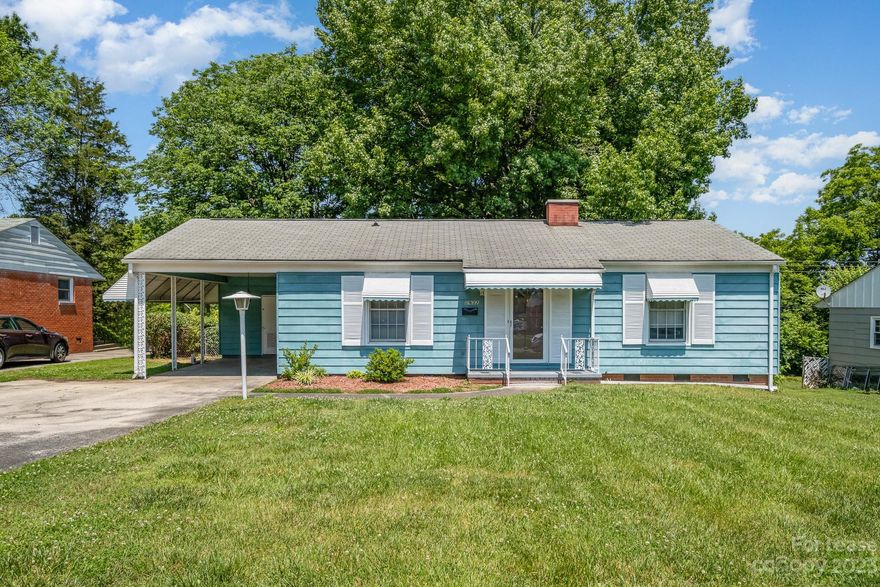 This charming ranch-style house just minutes from Uptown Charlotte is ready to be your next home. Serene back yard for grilling or playing and the perfect front yard for planting flowers or enjoying your best group of friends. It's convenient location near I-85, Uptown Charlotte and I-77 will leave you with an easy commute to anywhere you'd like to go. Inside, you'll love the spacious living room and dining area or home office. No worries about carpet as the home has beautiful hardwoods throughout, and tile in the kitchen and bathroom. Plenty of closet space in bedrooms. Contact your agent for a showing today!