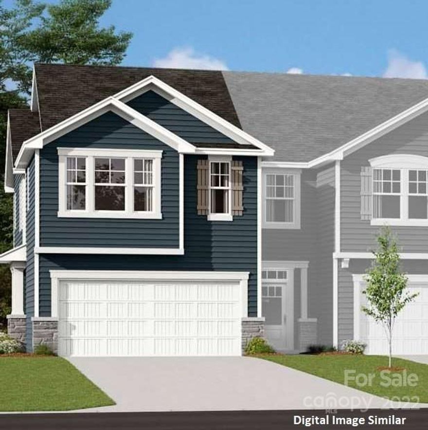 Brand New Townhome...Less than 20 minutest to Uptown...Location, Location, Location! This popular End Unit  Briana design features 4 bedrooms, 2.5 baths, two car attached garage and tons of light and windows.