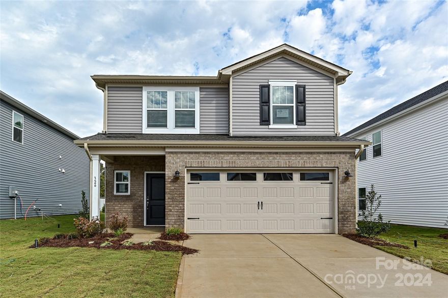 Live with peace of mind, this brand new Energy Star Certified home is bright & airy w/ open living spaces. Open dining makes for easy conversations during dinner/game time.Your household chef will enjoy preparing meals in gourmet kitchen featuring a large island, gas range, exhaust vent to exterior, Carrera quartz counters, mosaic tile backsplash. Full main level guest suite&  3rd bath! Our fresh air management system along w/ energy efficiency is key to keep you cool this summer w/ fresher air while saving you on utility costs! A large primary suite w/ walk-in shower, dual vanity & walk-in closets on upper level. Need more space? Extra spacious loft adds potential for a second living space or home office ideal for remote work. 3 spare bedrooms,2nd bath w/garden tub, & walk in laundry room on 2nd level.Each of our homes is built w/ innovative,energy-efficient features designed to help you enjoy more savings, better health, & real comfort.Amenities include walking trails,& playground.