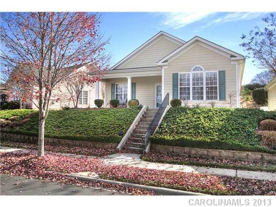 This adorable, immaculate Cottage is located in the friendliest neighborhood in the Charlotte area. Well maintained and in like new, move-in condition. Rear access 2-car garage is safe and convenient with no stairs to climb. All appliances remain.