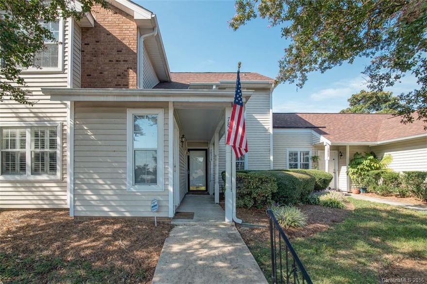 Calling all Ballantyne Condo lovers and INVESTORS!!!  This condo lends itself to the perfect roommate layout with each having a private full bath, or a cozy Ballantyne retreat.  Enjoy the wood burning fireplace, crown molding throughout, plantation shutters, the kitchen looking into the dining room and the pool that’s been recently converted to salt-water, walk to an array of restaurants or the Greenway which are all nearby.