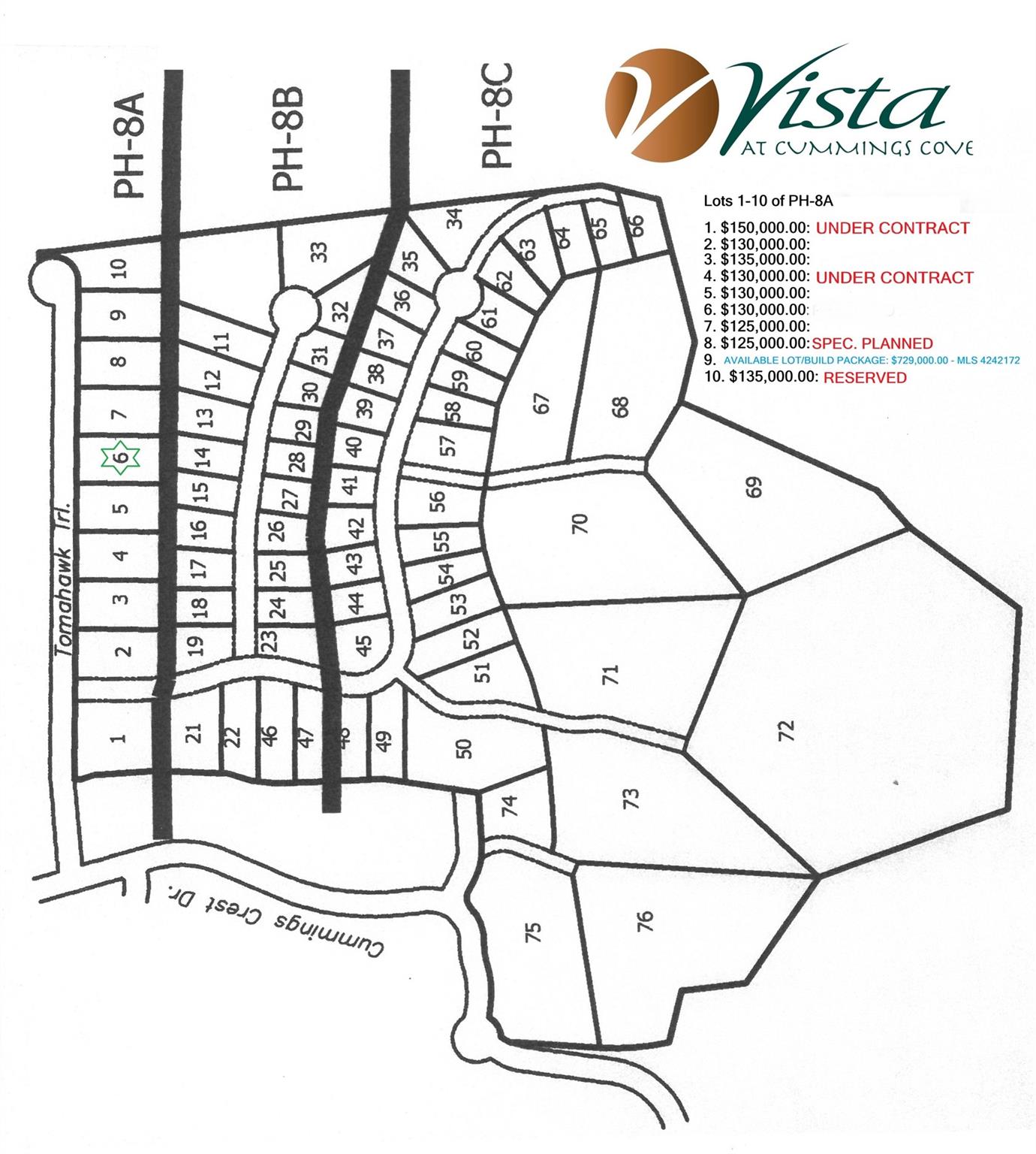 Lot 6 Tomahawk Trail