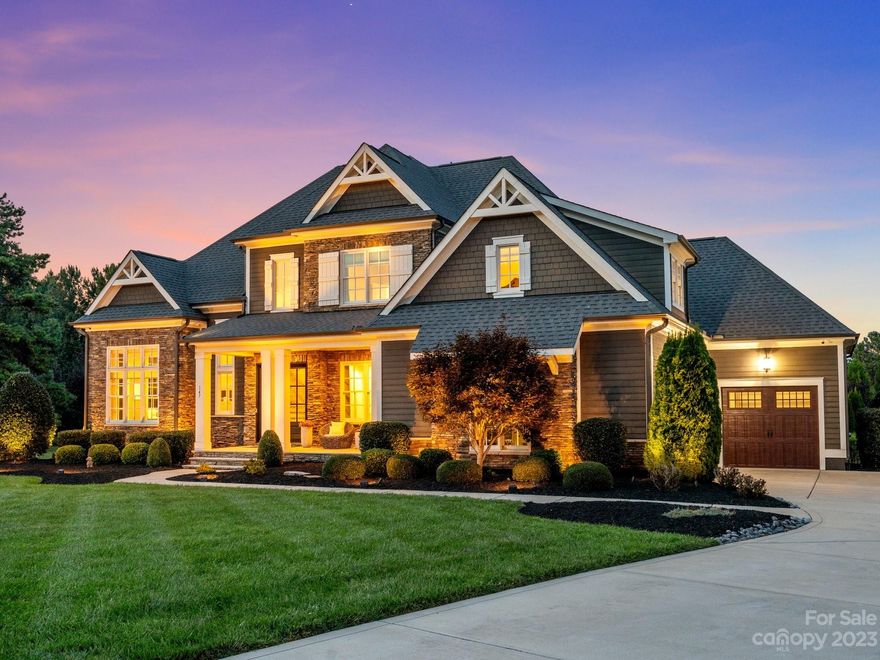 Award winning design and top quality home by Arthur Rutenberg Homes.This stunner sits on over an acre. You don't want to miss it! The Google home feature is a must! This Move-in-ready home features Two story entry foyer leads to Great Room w/wall of glass doors that slide away to expand your living space. Exquisite rounded entertainment bar & glass wine display wall will take your breath away! You'll love the gourmet kitchen w/large granite center island & 'hidden' walk-in pantry Yes Hidden pantry! and the massive laundry suite complete w/drop zone. Large owner's retreat on main w/luxurious soaking tub, walk-in tile shower & huge walk-in closet. Check out the private guest ensuite on main! Upper level has 3 bedrooms, 2 baths, large bonus room w/cathedral ceiling & wet bar. Enjoy outdoor living on the covered patio w/flagstone fireplace & remote control retractable screens overlooking heated pool, Spa and beautiful outdoor kitchen for entertaining.