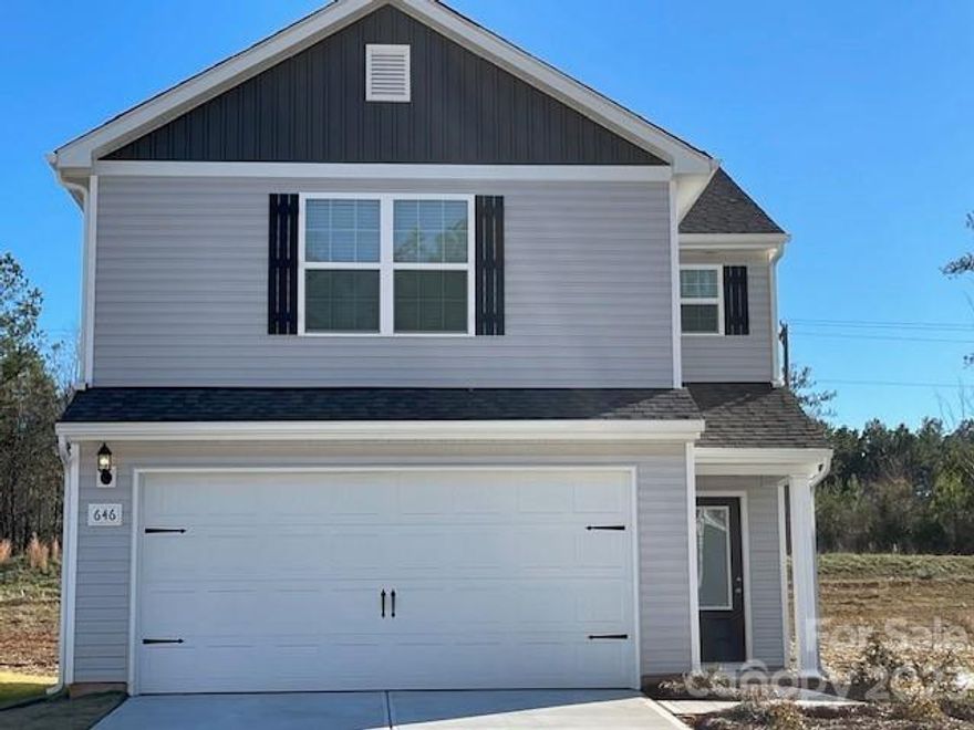 Relax in the open floor plan with plenty of room for friends and family.  The chef ready kitchen is complete with granite counter tops, Whirlpool stainless steel appliances which includes refrigerator, dishwasher, oven and microwave.  Upstairs are spacious bedrooms with a beautiful primary suite with a huge walk-in closet. The backyard is private - nothing but green space!  Enjoy our neighborhood park and let your pets play at the dog park.