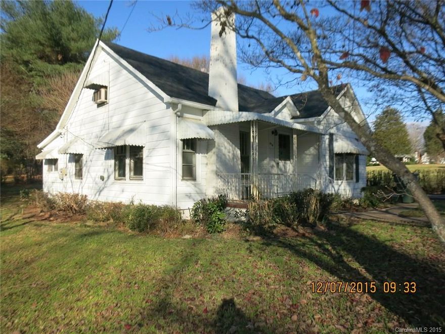 Great investment or starter home in west Newton has original hardwood floors, living room with fireplace, formal dining room with built in wall storage and attic storage. Nice location on side street but within walking distance to downtown with shopping, restaurants, movies, Historical Museum and Old Post Office Playhouse.