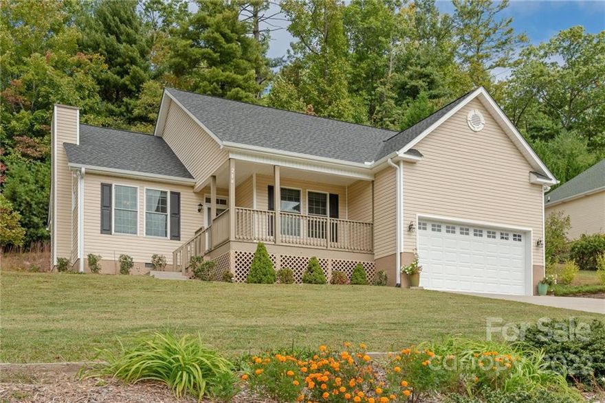 Be Greeted with Mountain Views and Sunshine in this Meticulously Maintained Home! This smaller sized neighborhood boasts friendly neighbors and tastefully kept lots. Have peace of mind with a Completed Home Inspection in hand, numerous records kept and consistent preventative maintenance throughout current ownership. Both Front and Back Porch / Decks are covered for all weather enjoyment. Newer retaining wall and beautiful raised garden beds for you to plant whatever your heart desires. Call the Moving Truck, this home is Move in Ready!