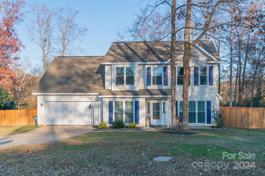 Discover this charming 4-bedroom, 2.5-bath home nestled on a peaceful cul-de-sac in Barbee Farms!  Thoughtfully updated, this home features new energy-efficient windows throughout, enhancing comfort and style. 

The main level boasts laminate floors, a formal dining room, and a spacious great room with a cozy fireplace. The kitchen features granite countertops, stainless steel appliances, and a sunny breakfast area.

Upstairs, the master suite impresses with a vaulted ceiling, double-sink vanity, garden tub, walk-in shower, and a roomy walk-in closet. Additional bedrooms include an oversized fourth bedroom (ideal as a bonus room) and an updated guest bath with a tiled shower and large vanity.

Outside, enjoy the fenced backyard and a brand-new deck, perfect for relaxing or entertaining. The 2-car garage with new garage door and built-in camera adds convenience, and the home is close to parks, shopping, and major highways. Don’t miss this amazing opportunity!