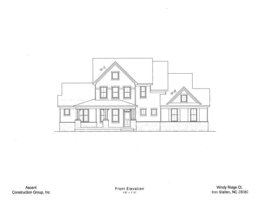 Welcome to this stunning new construction 4-bedroom, 4.5-bathroom home at 7246 Windy Ridge Drive. Spanning 5,228 square feet, this custom home rests on a private cul-de-sac lot of over 1.60 acres in a beautifully maintained neighborhood. Enjoy a spacious backyard perfect for relaxation or entertaining. With easy access to I-485, Charlotte is just a short commute away. This home offers a perfect blend of privacy and convenience.