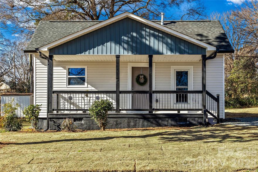 Welcome to this Completely Remodeled 2 bedrooms 1 Bathroom Ranch Home – Move-In Ready! this home has been rebuilt with quality and care. Featuring a brand-new foundation, new roof, and all-new exterior siding, this home offers peace of mind along with modern style. Inside, you’ll find a deluxe new kitchen with stainless steel appliances, including the refrigerator, complemented by luxury laminate flooring throughout and fresh, modern paint in every room. New lighting fixtures enhance the bright, open feel of the home. New Windows, as well. Major system upgrades include new PVC plumbing, new water lines and drains, a new electrical box, and a new water heater. The HVAC system was replaced in 2020 per the previous seller. Step outside to enjoy a great, flat backyard, perfect for entertaining, gardening, or relaxing. An inviting front porch adds charm and curb appeal. Conveniently located near shopping, restaurants, and quick access to I-85, this home combines comfort, style, and an unbeatable location. A rare opportunity to own a truly turnkey home with extensive upgrades throughout—nothing left to do but move in and enjoy. 
Contact Listing Agent  Lucy Rojas at 704-506-7978.  Please submitt a pre-approval letter with your offer. to Lucyrojassellsnc@gmail.com