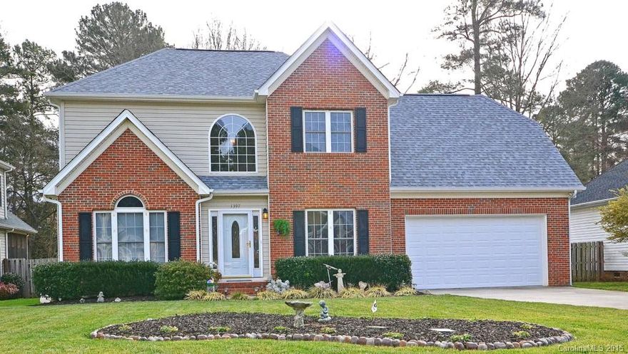 Immaculate 4 BR 2.5 bath home within walking distance to Northwestern High School. Home features spacious kitchen w/ granite counters and new ceramic tile floor. Formal dining room has hardwood and chair rail. Master suite on main, 3 large BR up stairs and a large bonus room or can be 5th bedroom. New shingles/gutters in 2014. Nicely landscaped yard w/ level fenced back yard and full irrigation. Just minutes from dining/shopping and Charlotte. Home Warranty! Not many like this, won't last!
