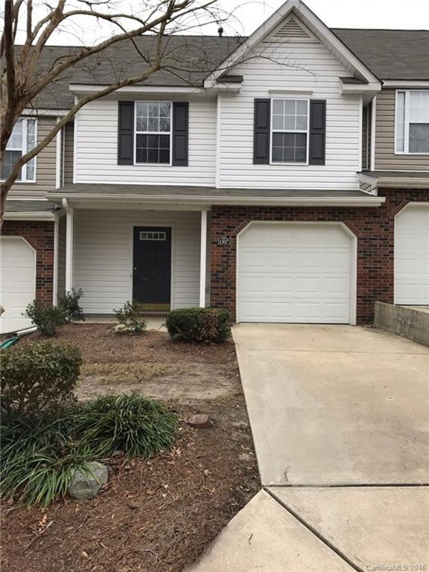 Beautiful townhome w/ lots of open space. Huge kitchen w/ large island & tons of cabinets open to dining & great rm. Gas log fireplace. 2 spacious master suites w/ vaulted ceilings, walk in closets & private baths. Plantation blinds. Fenced in private yard w/ extended patio backing up to wooded area. Upgraded carpet pad, neutral paint, garage w/ opener & cul-de-sac street. Excellent Condition!!!