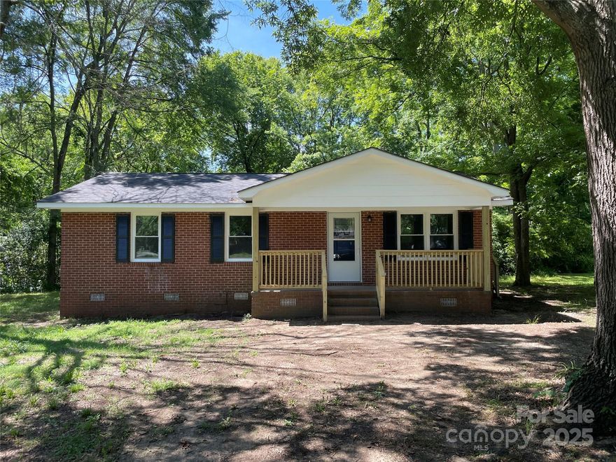Fully renovated all-brick 3-bedroom, 1-bath home. Features include living room, dining area and updated Kitchen. Washer and Dryer Connections onsite for added convenience.  Luxury Vinyl plank flooring throughout. The Shady front yard along with Covered Front Porch offer great outdoor comfort. Attached rear Storage room in Rear. New HVAC to be installed before closing.