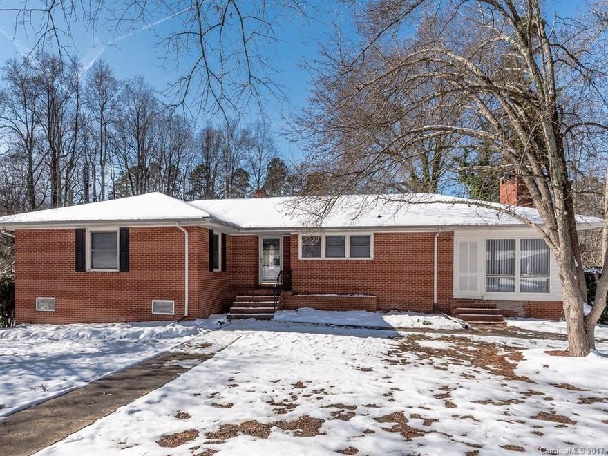 BIG RENOVATED 4BD / 3BA classic full brick ranch w/basement on over 1.5 acres! Upstairs, gleaming refinished 1" oak hardwoods greet you as you step inside, along w/ fresh paint, new lighting, sparkling bathrooms & a huge sunroom w/ fireplace. The beautiful kitchen has granite countertops, new stainless steel appliances, refreshed cabinetry & tile floors.  The almost 1500 sq ft basement provides a second living quarters with separate entrance.  NEW HVAC, partially fenced yard, quiet road & more!