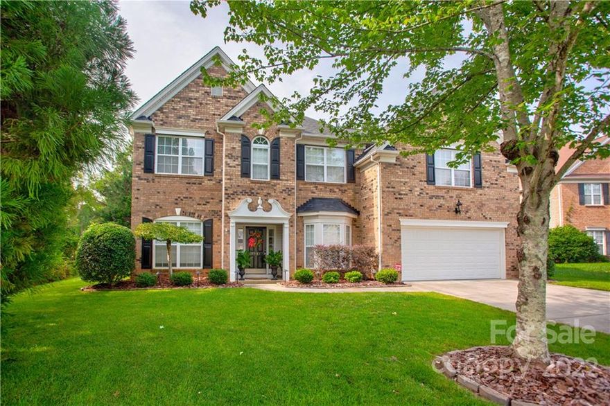 BACK ON MARKET-No fault of seller. Honey, stop the car–we are HOME! This meticulously maintained home is move in ready. Traditional beauty - 5 bedroom; 3 full baths with well-equipped chef’s kitchen; opens to the warm, bright sunroom. Sunroom leads to screen porch; open covered area (trek decking)–2 story FR w/tons of windows, fireplace; custom-built ins. Bedroom/full bath on main floor; office/flex space. This home seamlessly accommodates entertaining and comfortable family living! Private primary bedroom w/ensuite; 3 additional bedrooms; full bath; Additional LARGE walk in closet added (could be flex space). Fully fenced, private backyard-fire pit; mature landscaping; storage shed; full yard irrigation. Home warranty(transferrable) thru July 2023; HVAC – up 2018; carpet 2022; LVP 2018; primary shower 2016; primary vanity 2022; microwave 2022; Google fiber.
Moss Creek offers many amenities-pools, club house, playground, fitness center, tennis & basketball courts & more!