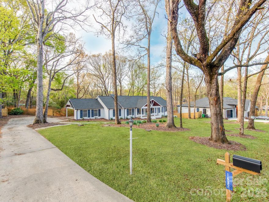 This Fully Renovated Luxurious 1-story All Brick Ranch Home,  is located in one of the most Sought-After neighborhoods in South Charlotte, offering convenient access to Uptown and South Park. This Large 4,800+ sqft  home is surrounded by beautiful mature trees on a large private lot with a fenced in backyard!

Inside, the home features an open and airy layout with 4 large bedrooms, 3.5 baths, and a huge finished basement! The Home has been updated w High-end upgrades including Tile and Rare Quartz countertops in Kitchen and Bathrooms. The Chef's kitchen features High-End Gas Range & Stovetop along with a Massive Kitchen Island great for accommodating large families. The large private backyard features an enclosed screened in porch great for entertaining guests.  The Master EnSuite offers privacy and is enhanced with its spa like bathroom and walk-in closets. The Huge basement can accommodate various needs such as a game room, home theater, and additional living quarters with exterior & interior entry and exits. 

Overall, this home perfectly balances elegance, space, and functionality, making it a great find in South Charlotte’s competitive market. It promises not just a house, but a sophisticated lifestyle!