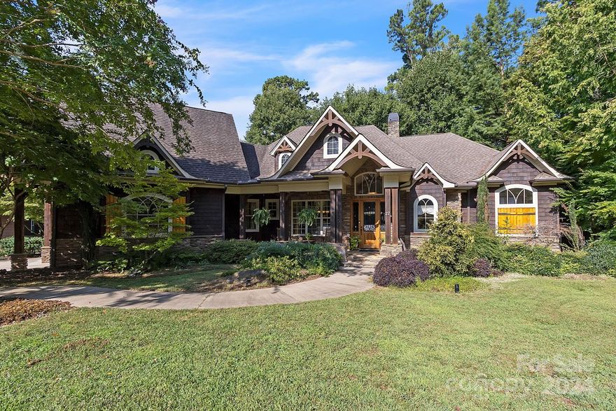 WOW! This stunning first time on the market Custom Built home offers an unparalleled blend of sophistication & comfort,  of meticulously designed living space.  Soaring ceilings, elegant hardwood floors, & floor to ceiling windows flooding the home w/natural light. The gourmet kitchen is a chef's dream, top-of-the-line appliances, custom cabinetry, large island, & walk-in pantry! The primary suite retreat, complete with access to a back porch, a luxurious spa-like bathroom, & 2 walk-in closets. 2 Additional bedrooms, home office w/built-in bookshelves & French doors. Huge Bonus room - fourth bedroom, media room, or fitness space. Detached two car garage with unfinished living space above. 4 car garage spaces total. Step outside to a resort-style 36x12 salt water swimming pool w/lush landscaping & a cozy fire pit. The covered porch living area is perfect for alfresco dining.  On a quiet cul-de-sac in coveted Lake Forest Hills Subdivision, this home is the epitome of Eastside living.