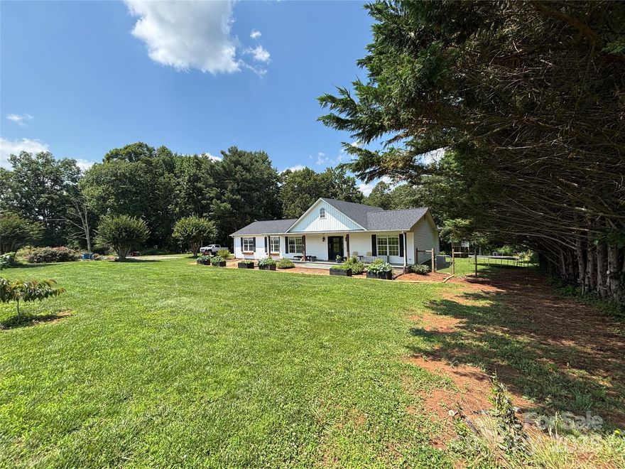 Looking for that home with privacy and quiet. Come check this out. Large covered front porch, fenced in backyard,  large room attached to the main home that is not included in the sq ft would be a great workshop or just storage and an additional storage shed or chicken coop in the backyard. Home has recent paint inside, lots of natural light, open kitchen with lots of space, large Living room with a gas log fireplace and more. You must see this Gem in person before it is gone. 2 rooms added to give 2 bonus rooms these room were not permitted by the previous owner. Priced at just over $160 per sq ft!!!