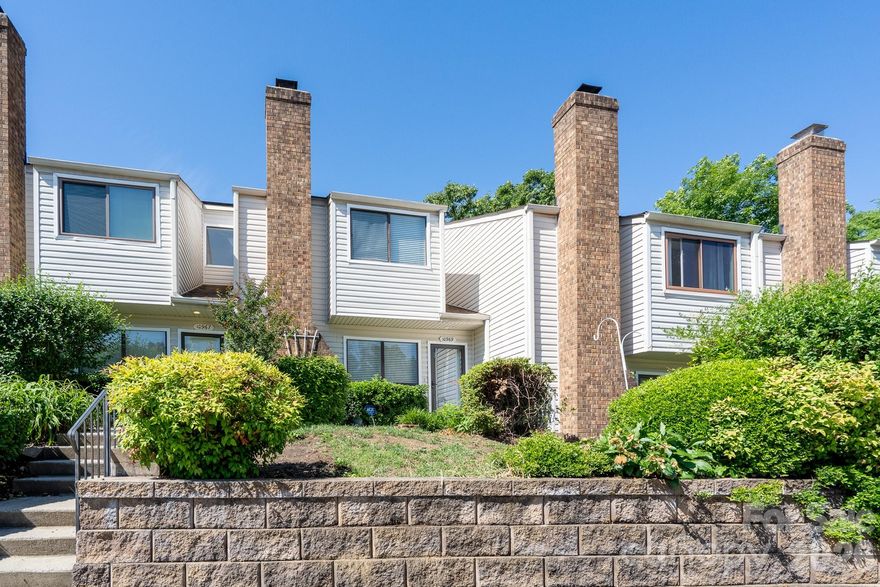 IDEAL location in the heart of Ballantyne /South Charlotte!! This charming 2 bedroom / 2.5 bath townhome offers low-maintenance living just minutes from the Ballantyne Bowl, SouthPark, and easy access to I-485!  Perfect for 1st time home buyers, downsizing, or investors (no rental restrictions!).  Step inside to an open and cozy Living Room with a natural wood burning Fireplace. Dedicated Dining Nook adjacent to a spacious Kitchen with loads of storage. The back of the unit has a cozy enclosed porch providing additional living / entertaining space, with a huge storage closet. Upstairs are two large Bedrooms each with an en-suite. Residents have access to fantastic community amenities, including a pool, tennis courts, and natural areas. Less than a mile from the McCullen Creek Greenway, McAlpine Creek Greenway, and Four Mile Creek Greenway. HOA covers amenities, water, and trash. 

Come check out this fantastic opportunity to create your own lovely home in the heart of vibrant Ballantyne /South Charlotte area!!