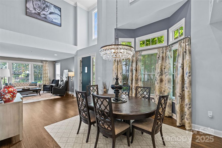 Discover the allure of Wendover Heights—one of Charlotte’s few gated townhome communities—ideally situated between Eastover & Cotswold. Just blocks from premier shopping & dining with quick access to Center City & SouthPark. This French country-style enclave features true stucco exteriors, real wood windows & doors, and solid wood garage doors. Updates include 2019 roofs & 2020 exterior paint in soft white with iron ore trim. A cobblestone lane, lush landscaping, period lamps & central fountain create a peaceful, social setting. This updated home offers soaring ceilings, hardwoods, and a gas fireplace with built-ins. The 2020 kitchen includes granite, tile backsplash, painted cabinets & GE Profile appliances. Upstairs, the 2022 primary suite boasts a custom closet & spa-like bath. Two bedrooms share a stylish Jack-and-Jill. Washer/dryer convey. Enjoy a private deck, double garage & driveway parking! Rare opportunity to enjoy elevated, low-maintenance living in an amazing location!