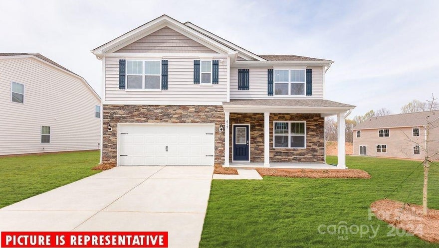 MOVE IN READY!!!!!! Secrest Commons is conveniently located off of Hwy 74-Independence Blvd and ML King Jr. Blvd.   The Hayden plan features a main level office, Main level guest bedroom and bath, plus four spacious bedrooms and loft upstairs. This open floor plan concept is great for entertaining, and the kitchen features beautiful granite countertops. There is no shortage of storage space all throughout the home. This home is an incredible value with all the benefits of new construction and a 10 yr. Home Warranty! Home is Connected package includes programmable thermostat, Z-Wave door lock and wireless switch, touchscreen control device, automation platform, video doorbell, and Amazon Echo Dot. All home features are subject to change without notice. Please ask agent for details!