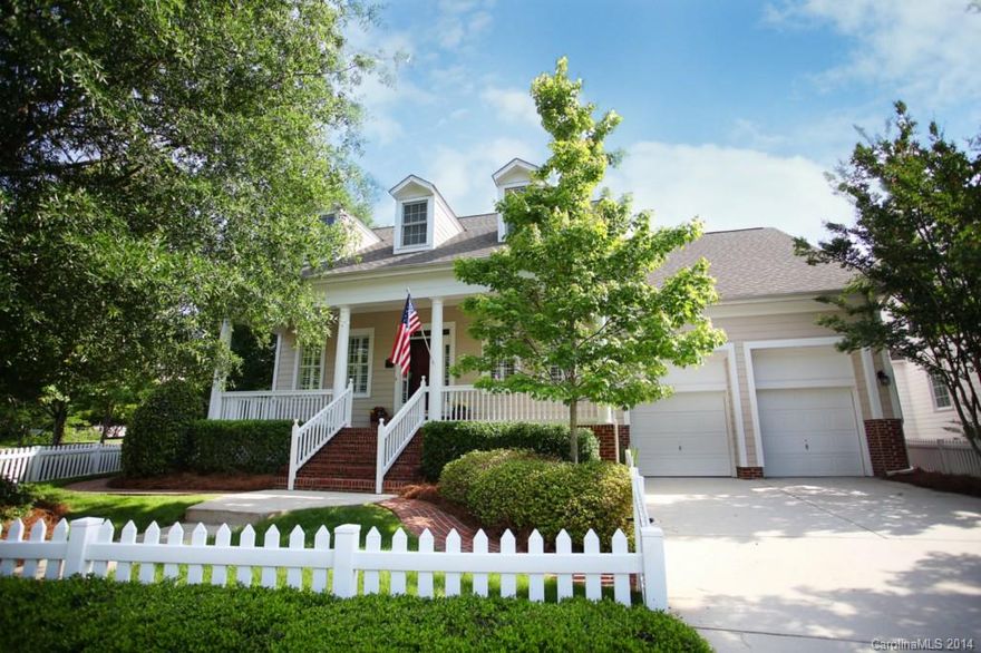 Fantastic Baxter RANCH Home with outdoor screened Gazebo & blue stone Patio! Elegance & comfort flow throughout. Perfectly updated & meticulously maintained! Sunlit by ample windows; Sunroom, Living room & Study.  Plantation shutters, 10'x30' storage loft, Privacy fencing. Modified David Weekley Silverstone. Wheel chair lift & walk-in shower. **Wheel chair lift can be removed at seller cost if desired.  Enjoy all the amenities & town center of Baxter PLUS close to Charlotte!