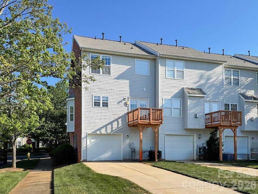 Welcome to 6748 Mountain Majesty Way in highly sought-after Huntersville! This beautifully maintained 3-bedroom, 2.5-bath townhome offers a perfect blend of comfort, functionality, and style. Featuring a spacious open-concept floor plan, the main living area is filled with natural light and designed for both everyday living and effortless entertaining.

The kitchen serves as the heart of the home, complete with modern appliances, abundant cabinetry, generous counter space, and a large island that flows seamlessly into the dining and living areas. Upstairs, you’ll find three bedrooms, including a relaxing primary suite with a private en-suite bath and walk-in closet. As well as two additional bedrooms which share a French door.

Additional highlights include a versatile loft/flex space—ideal for a home office, media room, or play area and an attached garage. Step outside to enjoy the private second-floor deck, perfect for morning coffee, evening relaxation, or entertaining guests with an elevated view.

Located in a desirable community, which offers a community pool and park. This home also offers convenient access to shopping, dining, parks, and major highways. Just minutes from Lake Norman, you’ll enjoy all the lifestyle amenities the area has to offer.

Don’t miss your opportunity to own this move-in ready home in one of Huntersville’s most convenient locations!