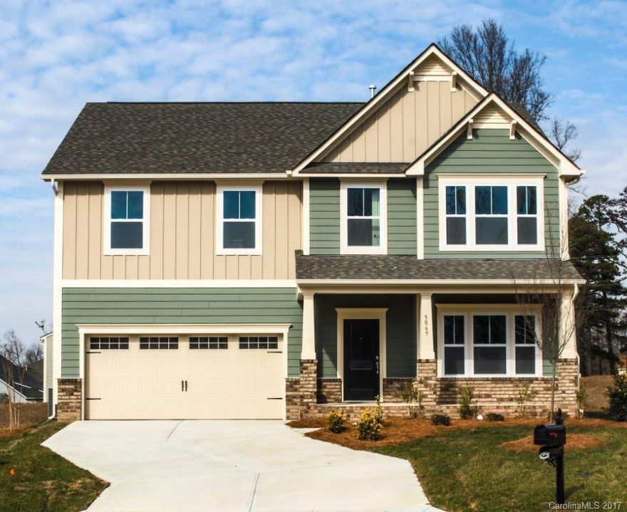 Location, Location, Location! Less than 5 minutes to I485. Walk or take your golf cart to the local Harris Teeter or the numerous restaurants including New York Deli. So many things to do within a very short walk or drive! Brand New pool and pool house! All for under $350K. 4bd/2.5bth home. The Riley features a formal dining room, butler pantry, private office on main, oversized master Walk In Closet and second floor bonus room! Privacy Fence currently being installed!