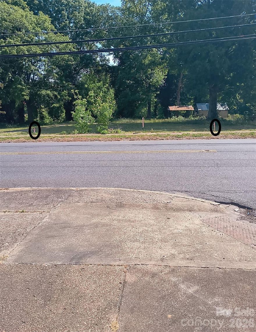 .591 Acre +/- in downtown Cherryville with great potential for an Investor/Builder or for someone to build a custom home.  City of Cherryville will assign an address to this lot at time of purchase.  Water and Sewer is available at street, tap fees required.There is an old free-standing lean-to on property that straddles the property line that will need to be removed.
Lot 3 is also available for purchase.
