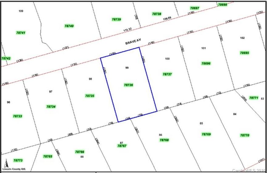 No HOA! Bring your own builder and build your DREAM home on this .92 acre wooded lot. This is 2 lots being sold together. Parcel ID #78736 & 78737.