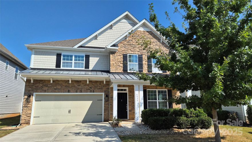 Recently refreshed home in Walnut Creek. Neighborhood is loaded with amenities – pool and clubhouse, tennis courts, athletic fields, walking trails, and much more. House is less than a ½ mile from the NC state line and is an eight-minute drive from both the Cureton Town Center in Waxhaw and the Promenade at Carolina Reserve in Indian Land. Great floorplan with one bedroom and a full bath downstairs, and three bedrooms and three full baths upstairs. Three of the bedrooms feature walk-in closets.