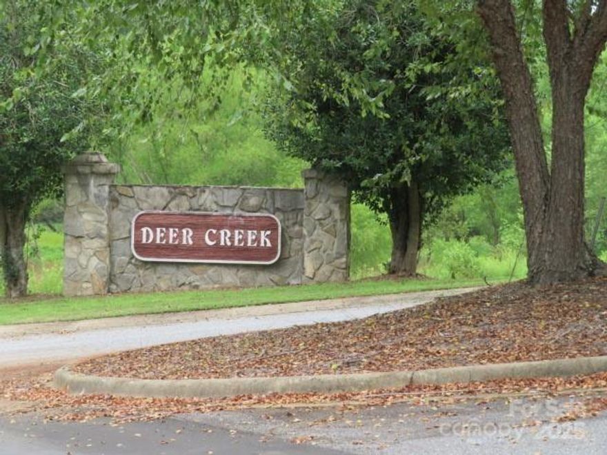 Lot 22 in Deercreek Subdivision in Alexander County. Close to Hickiory but no City taxes! Perfect for your new home. Minimum 1600 sq ft to build. Hickory City water tap fee is required. $541 as of July, 2023. Wildlife access is near for boat launching & fishing.