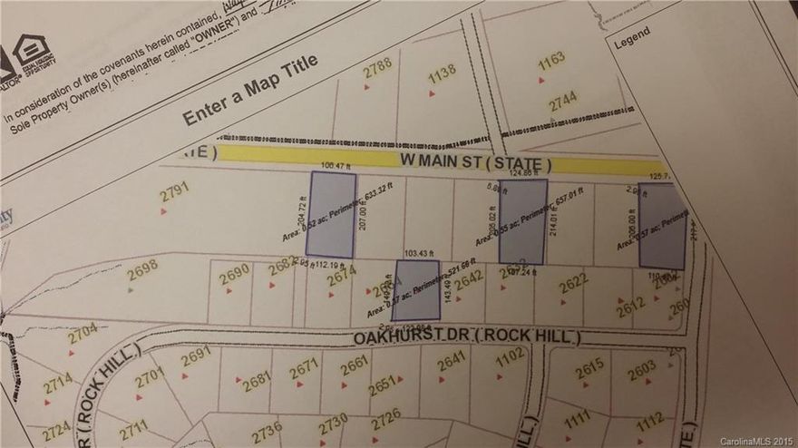 This includes 9 lots averaging $28,900 per lot.  Lots can be sold individually.