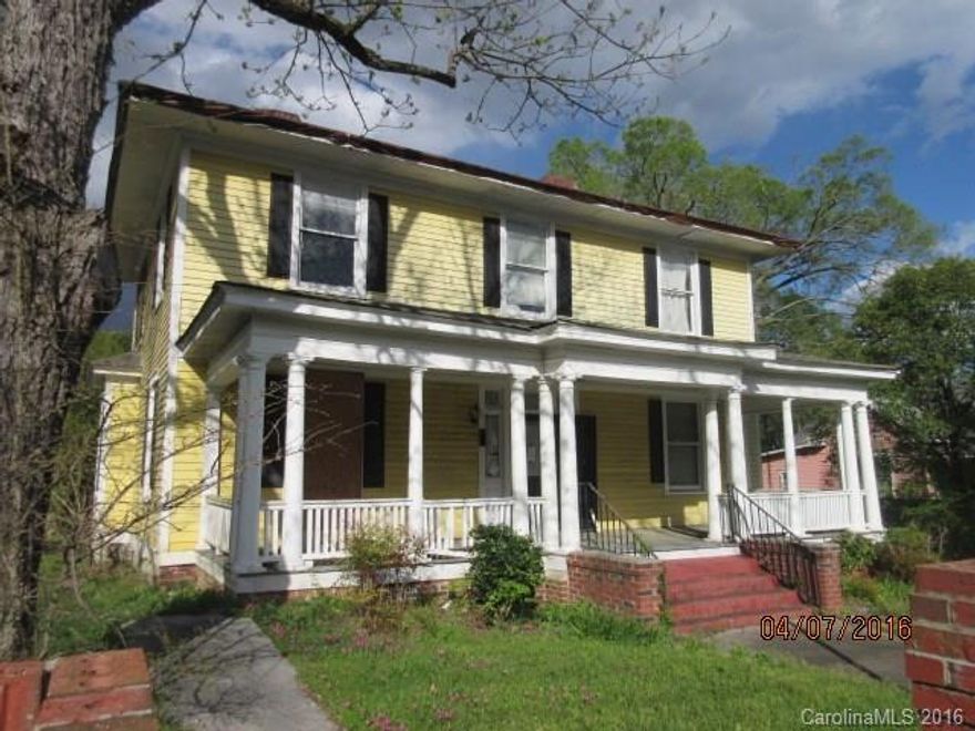 Stately two story ready for renovation. Sold “AS-IS, WHERE-IS, with  ALL FAULTS.” Cash buyers only. Proof of funds required on all offers.