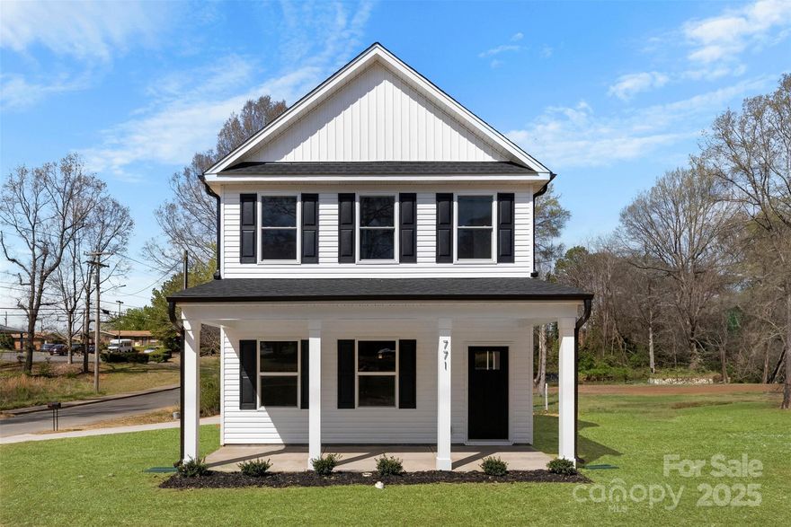 ASK ABOUT THE $20k Down Payment assistance!! (Credit score 620 + and DTI 45)  THE STUNNING NEW CONSTRUCTION HOME IN THE HEART OF Monroe that features a contemporary inspired design. The open concept floor plan is super spacious. Enjoy granite counter tops w/backsplash, custom cabinetry, modern fixtures and a appliance set in kitchen, dining area, powder bath off the back, great family room area with tons of windows and beautiful trim work. LVP throughout the main floor. Upstairs has 3 Bedrooms, 2 full baths, laundry. Step outside to enjoy the patio, no HOA Dues and Be Prepared to be Impressed. Super close to restaurants, shopping, highways.

Seller is adding a another concrete parking pad 10ft of width to the driveway, along the whole length of it.