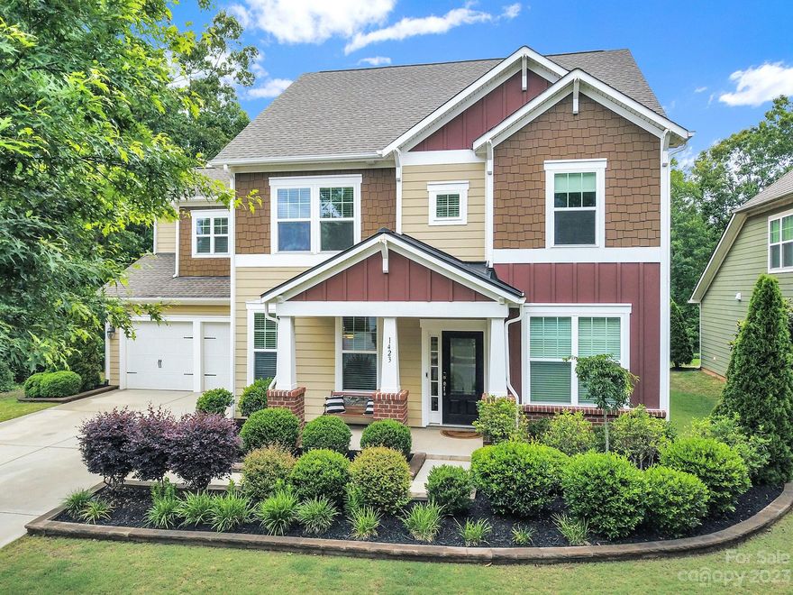 Beautifully Cared for Springfield home. Original owner with many upgrades in this highly sought after community.  Home Backs to Trees and Golf Course.  Interior offers Dining Room, Office, Open Floor plan with Large Kitchen Island.  Primary Bedroom Suite upstairs with 3 additional bedrooms, Full 
Bathroom and Laundry.  Private Back Stairs leads to another Bedroom/Bonus with Full Bathroom. Perfect for In-Law Suite and/or Guests.  Back Exterior features a Screened Porch that walks out to a Spacious Travertine Patio & Fire Pit perfect for Entertaining.  Community offers Clubhouse, Fitness Center, Pool, Tennis Court, Playground, Walking Trails and more.... You don't want to miss this one!