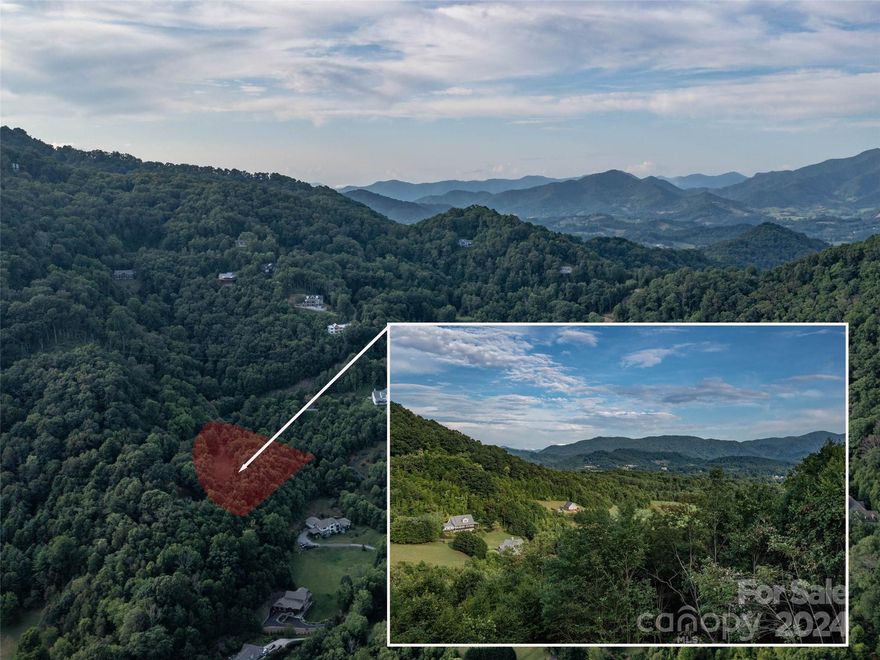 AMAZING PRIVATE LONG RANGE VIEWS AND EASY PAVED DRIVE THRU WONDERFUL COMMUNITY! Driveway & house pad roughed in Located in the gated community of very sought after Junaluska Highlands sub-development
w/paved road to the lot is a gradual easy drive with beautiful homes, mountain views, and gorgeous landscapes. 5 minutes to Lake Junaluska, 10 minutes to downtown Waynesville.