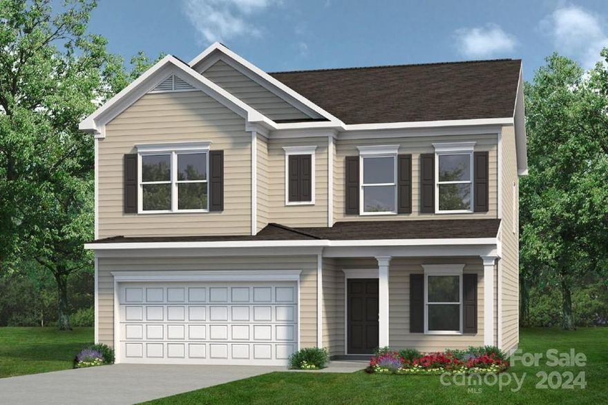 Near Uptown Charlotte, Wilora Pond presents the Coleman plan featuring a 4 bedroom, 2.5 bath open concept floor plan efficiently designed just for you. You will enjoy your first floor study with French doors. The foyer guides you effortlessly to the spacious family room, breakfast area, and kitchen. The Kitchen boasts granite countertops; stylish pendant lighting, electric stainless steel appliances, 36" cabinets decorated with crown molding, tile back splash, and a pantry. The second-floor spacious owner's suite is tucked away with a private owner's bath including dual vanities, Garden tub and tile shower and massive walk-in closet. Also on the second level you will find three additional bedrooms, a full bath and a laundry room. Live in style at Wilora Pond this Spring! Relax on the covered front porch or take advantage of the unlimited attractions and dining options nearby. We look forward to meeting you.