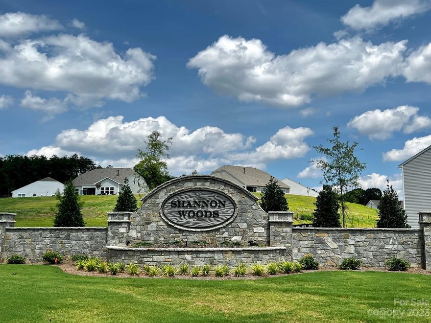 Shannon Woods offers brand new homes conveniently located off Highway 150 and NC Business 16 right on the edge of Maiden and Denver.   Be one of the first to live in this beautiful planned community that will have an amenity center comprised of a resort style pool, club house and fitness center.  Our popular Bedford home features ranch living with 3 bedrooms and a fantastic rear screened porch.  White cabinetry, quartz countertops, subway tile backsplash, and gas range complement the spacious open kitchen.  Kick off a new year in your brand new home!